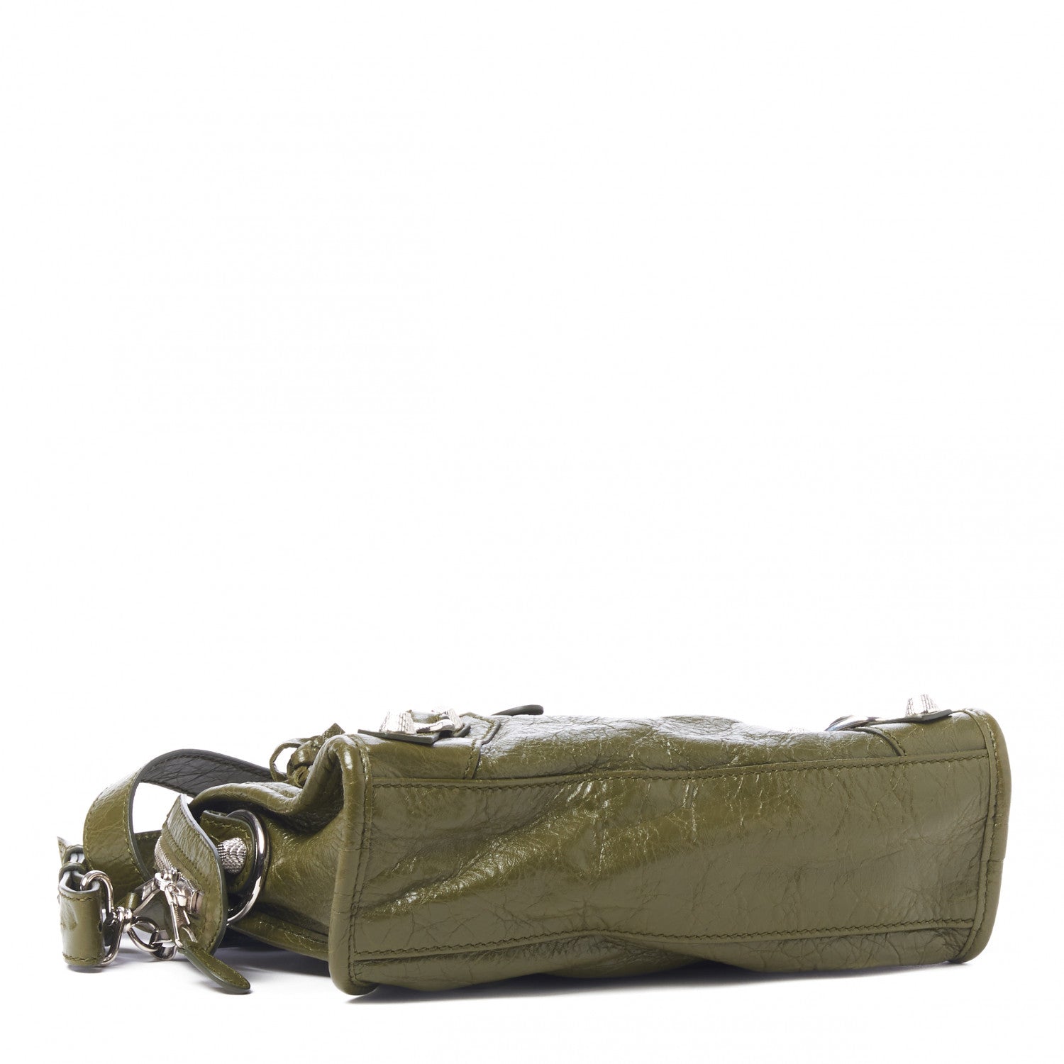 Balenciaga Agneau Giant 12 Gold Hardware Mini City Olive 3 of 8