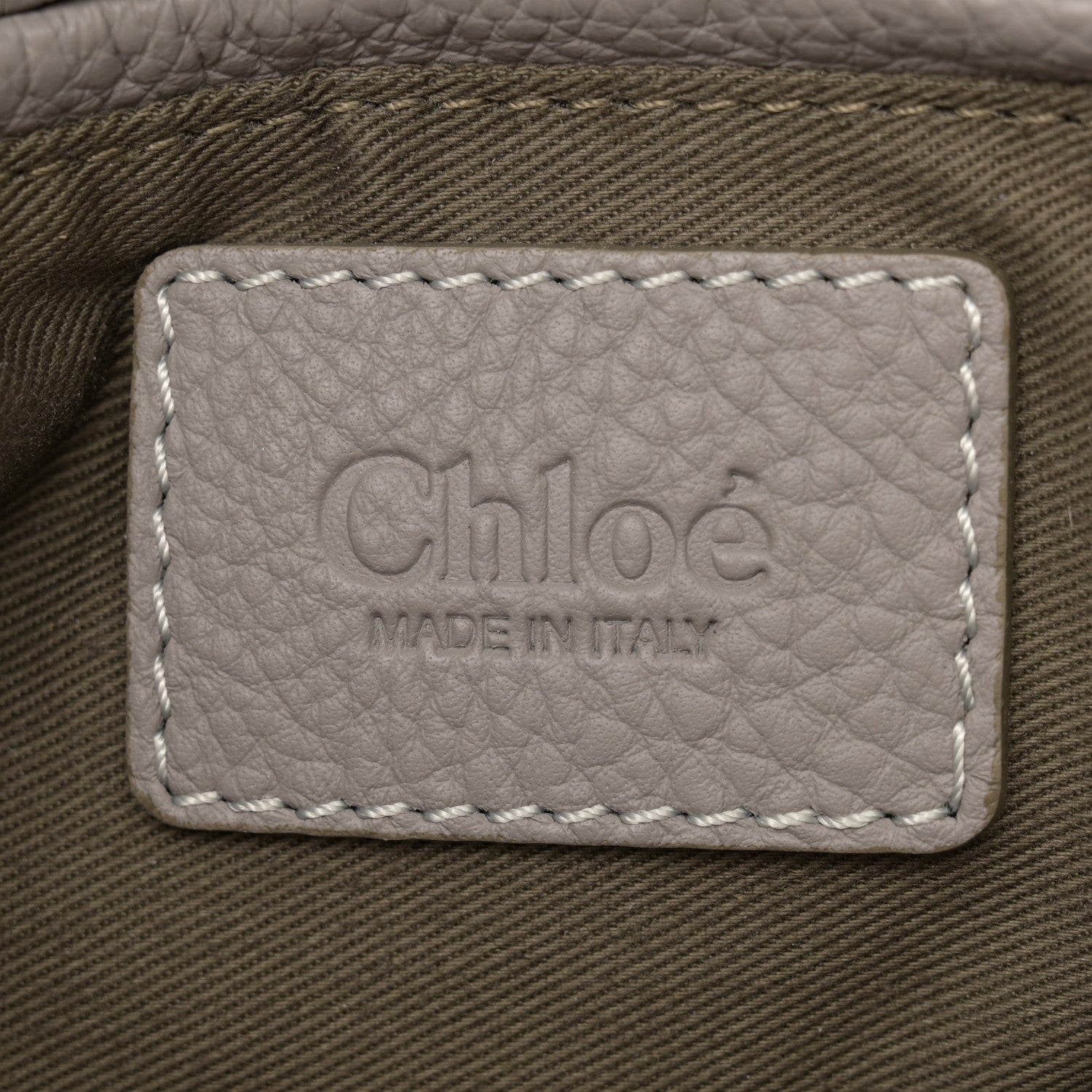 Chloe Calfskin Medium Marcie Satchel Cashmere Grey 6 of 14