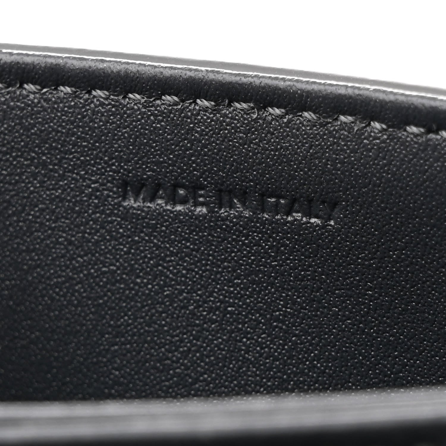 Celine Shiny Calfskin Teen Triomphe Dark Grey 8 of 11