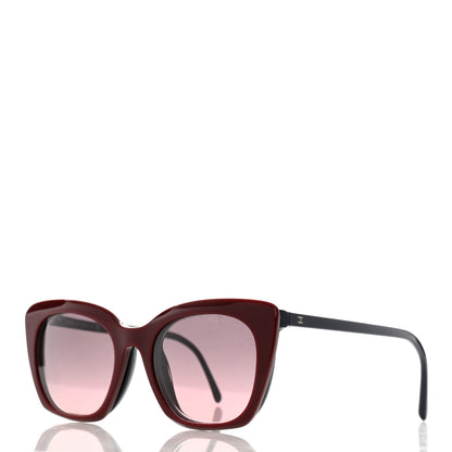 Chanel CC Clip On Sunglasses Set 5392 Black Blue 3 of 9