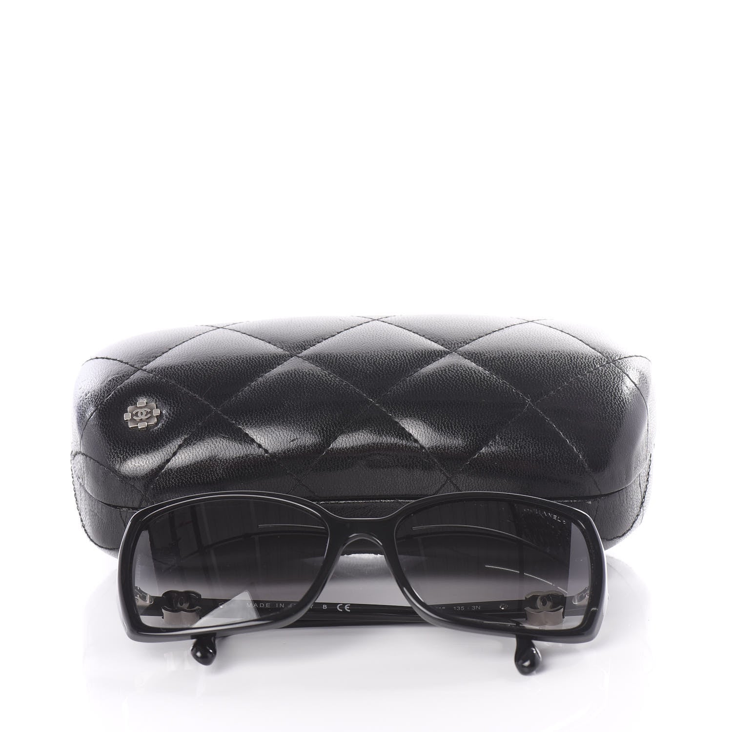 Chanel CC Sunglasses 5218-A Black 8 of 8