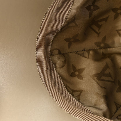 Louis Vuitton Polyester Silk Monogram LV Get Ready Cap L Beige 9 of 10