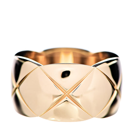 Chanel 18K Yellow Gold Medium Coco Crush Ring 51 5.75 2 of 7