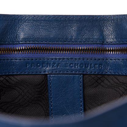Proenza Schouler Lambskin Large PS1 Satchel Royal Blue 19 of 22