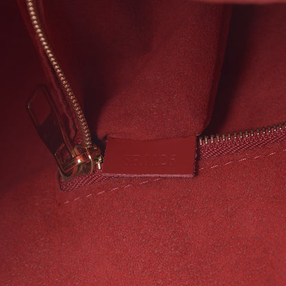 Louis Vuitton Damier Ebene Caissa Hobo Cherry 7 of 7