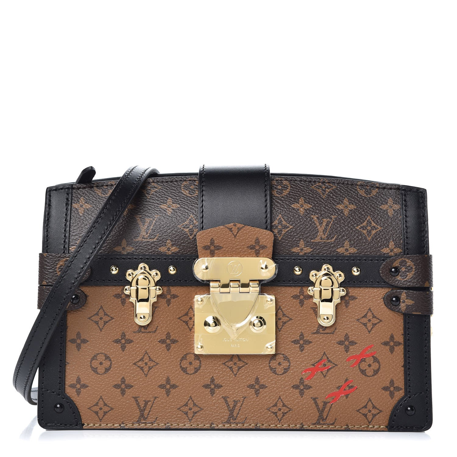 Louis Vuitton Reverse Monogram Trunk Clutch 1 of 8