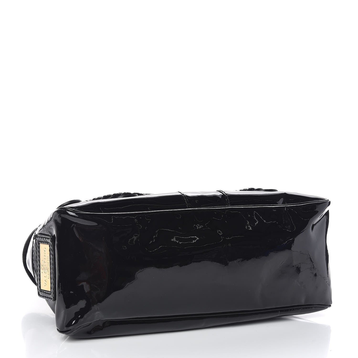 Valentino Garavani Patent Large Histoire Black 4 of 10