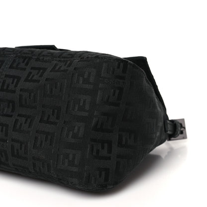 Fendi Zucchino Mini Mama Baguette Black 9 of 9