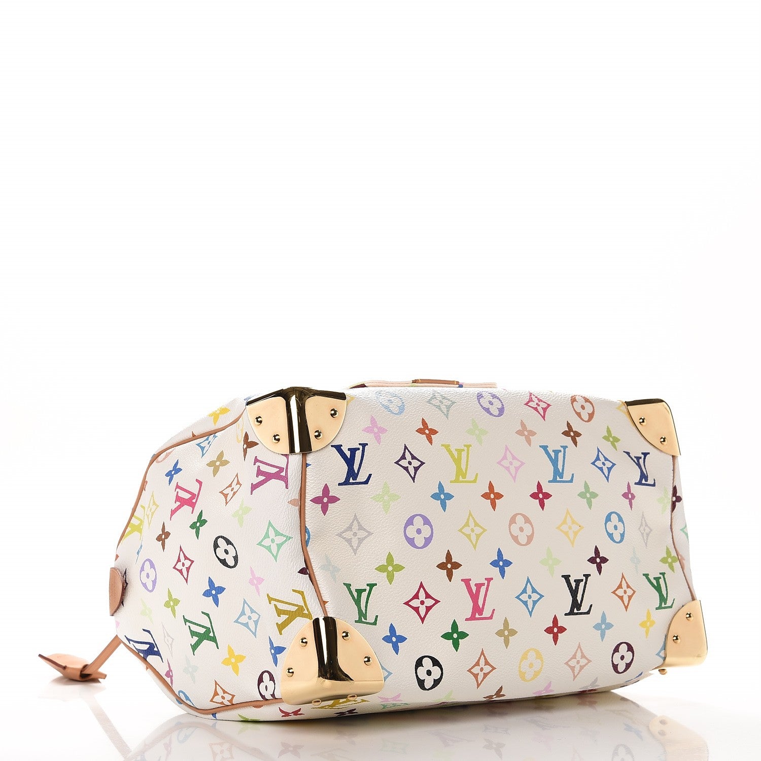 Louis Vuitton Monogram Multicolor Speedy 30 White 4 of 8