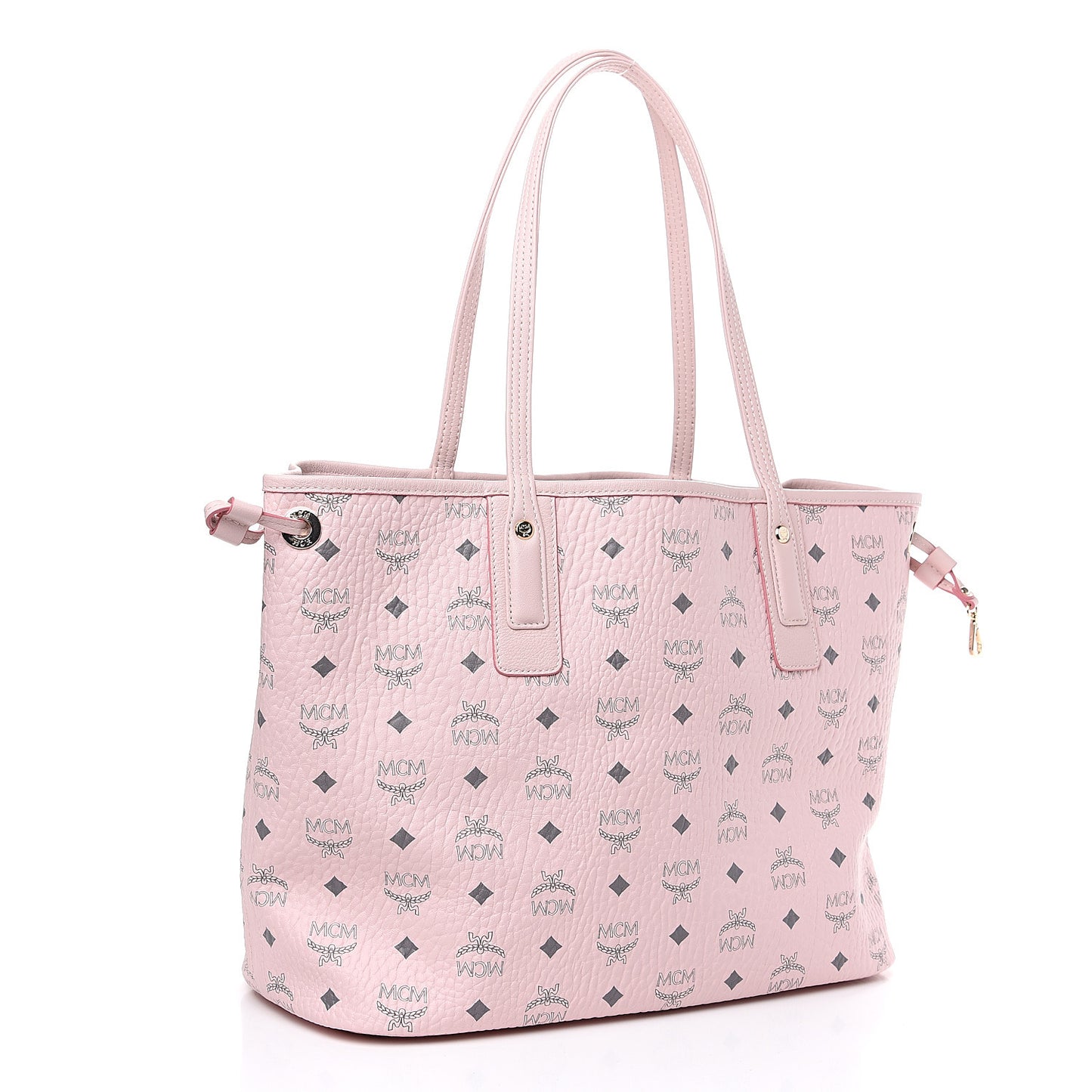 Visetos Medium Liz Reversible Shopper Tote Soft Pink