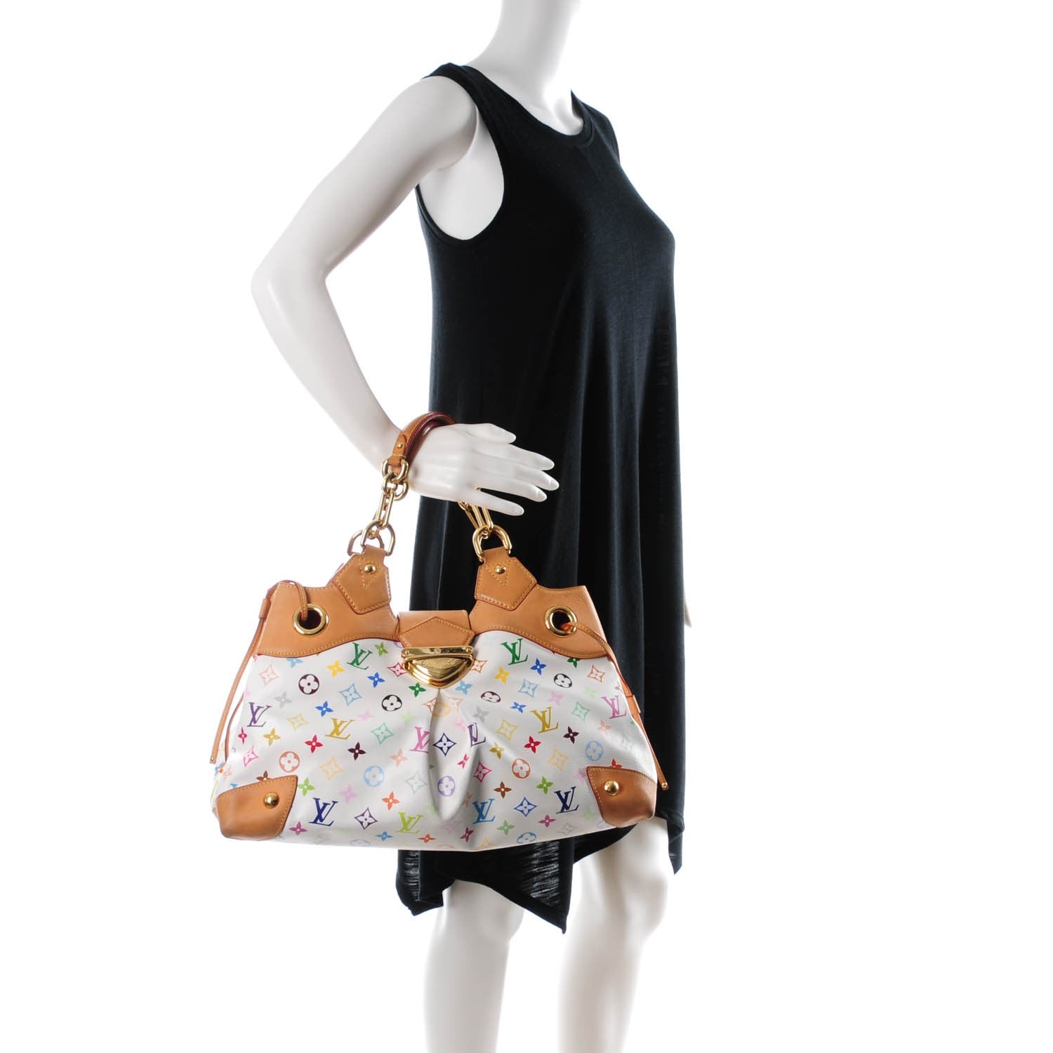 Louis Vuitton Monogram Multicolor Ursula White 2 of 10