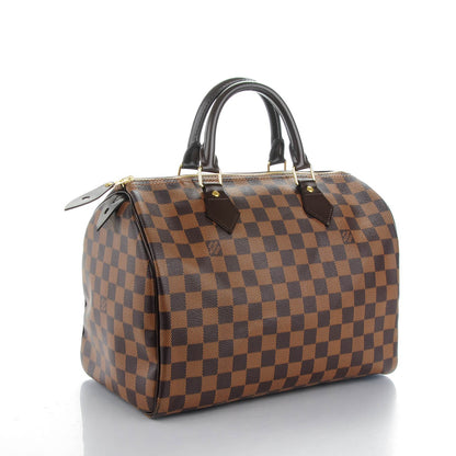 Louis Vuitton Damier Ebene Speedy 30 3 of 7