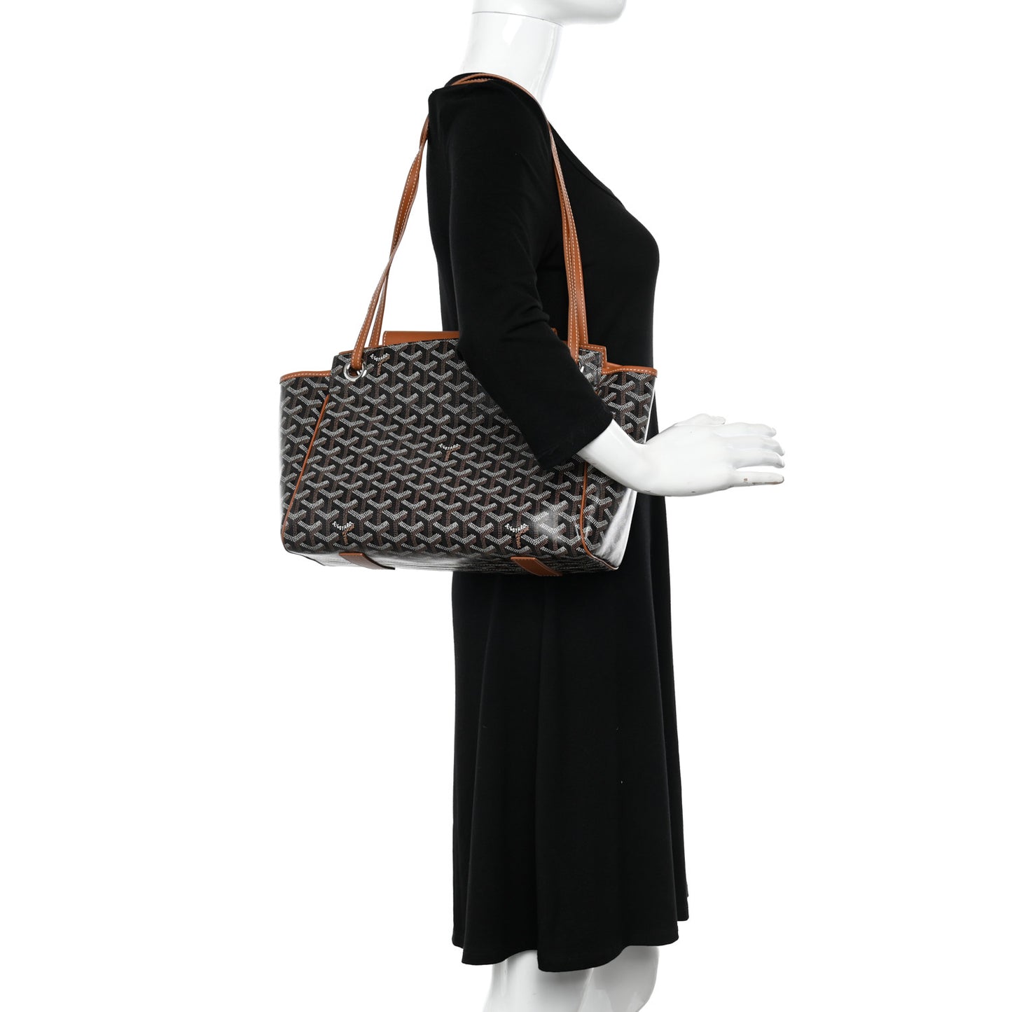 Goyardine Rouette PM Black Gold