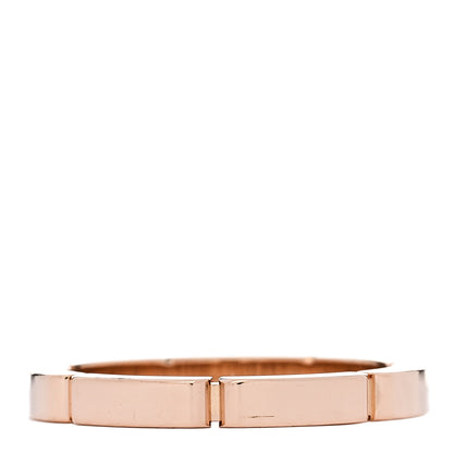 Cartier 18K Pink Gold Diamond Maillon Panthere Wedding Band Ring 53 6.5 3 of 5