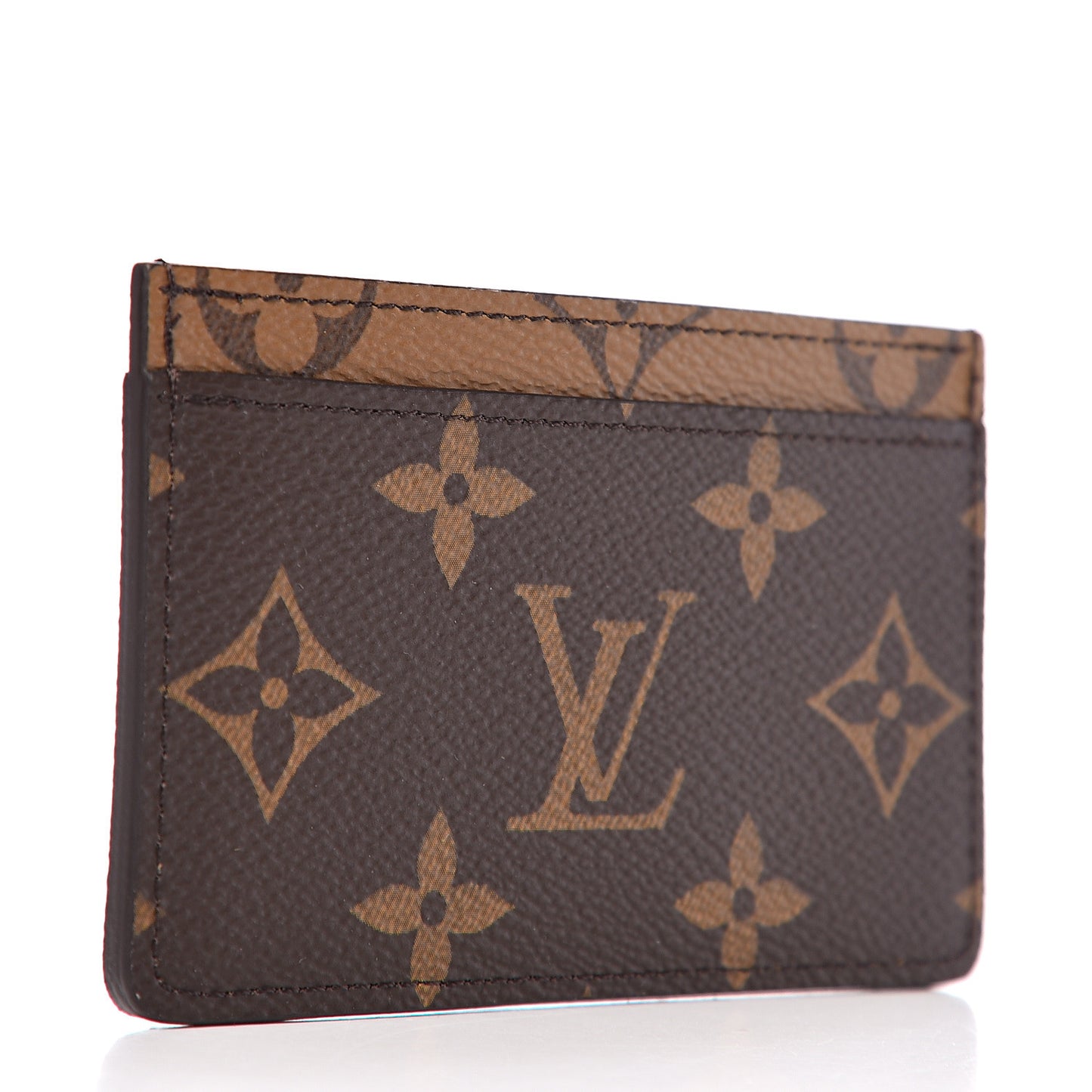 Reverse Monogram Card Holder