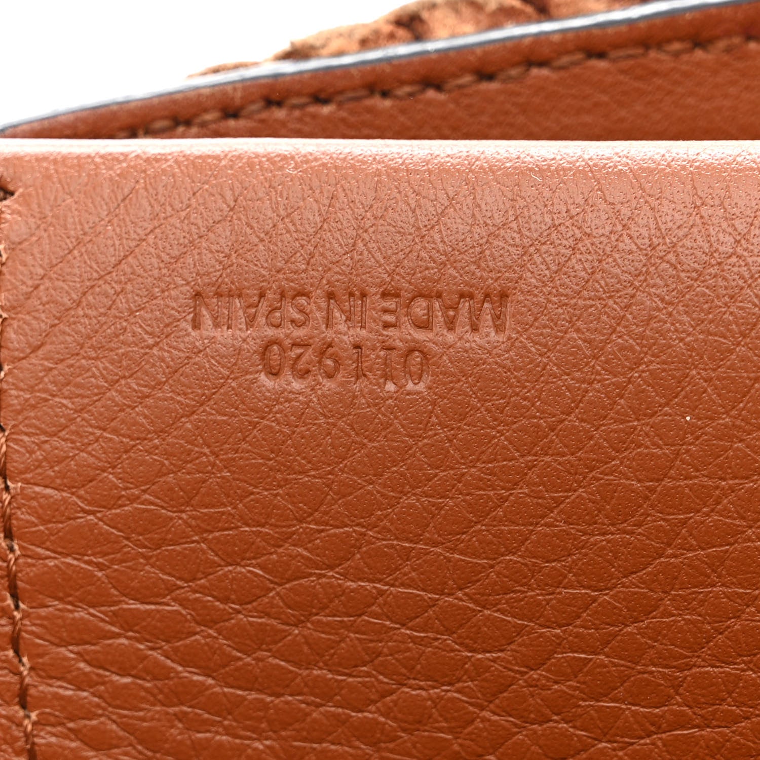 Loewe Calfskin Woven Medium Hammock Shoulder Bag 7 of 11