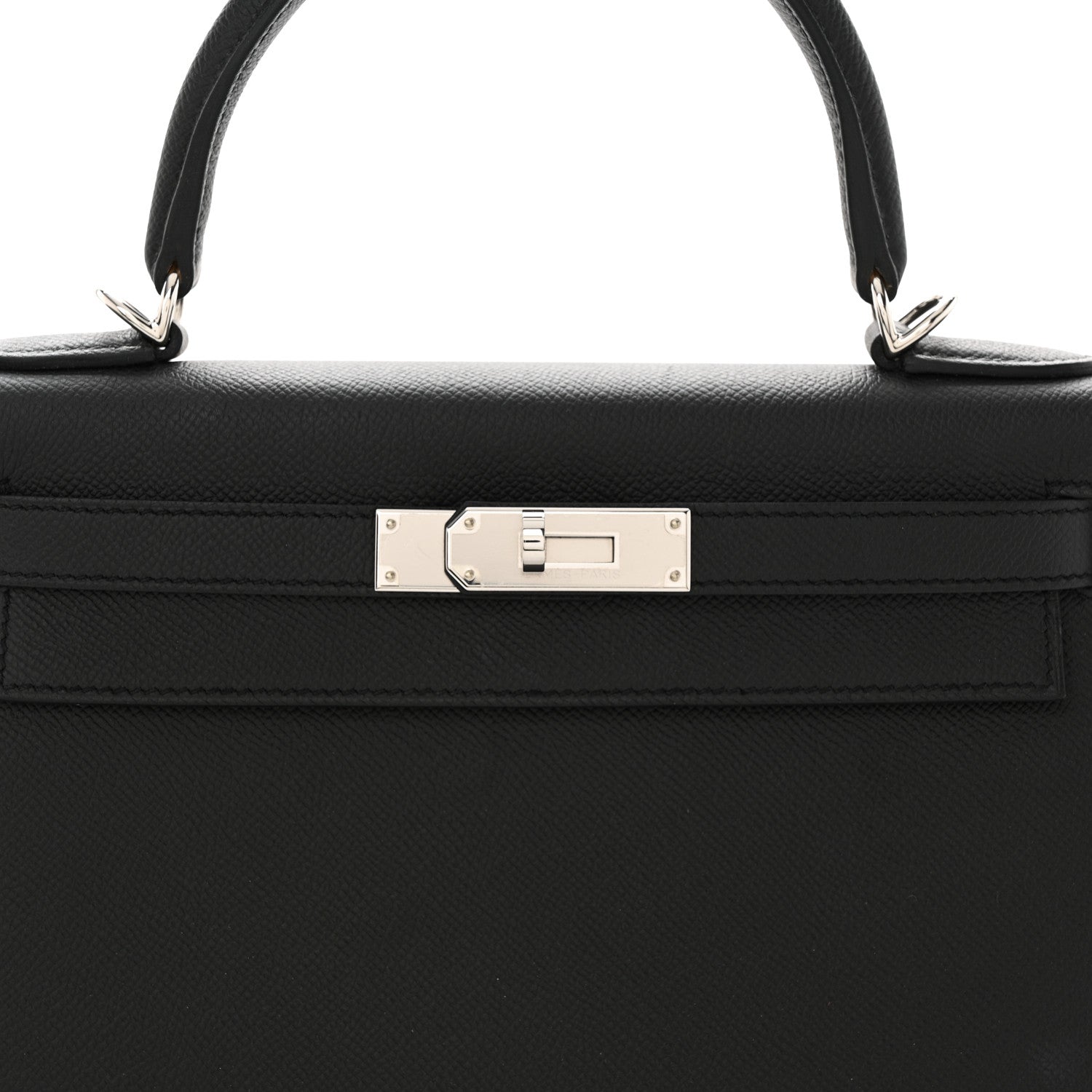 Hermes Epsom Kelly Sellier 28 Black 7 of 17