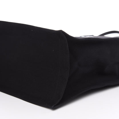 Saint Laurent Linen Calfskin Rive Gauche Tote Black 8 of 9