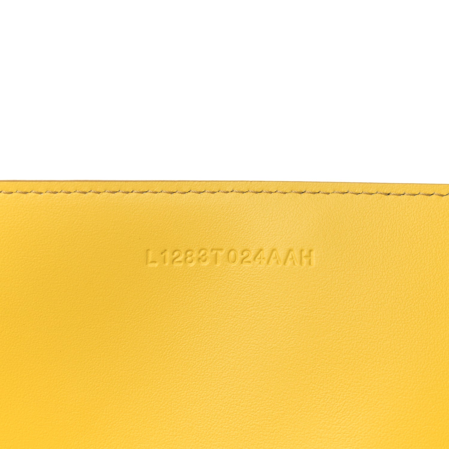 Tom Ford Calfskin Perforated Graphic T Tote Citron 7 of 10