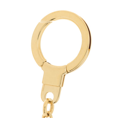 Louis Vuitton Metal Pochette Extender Key Ring Chain Gold 3 of 4