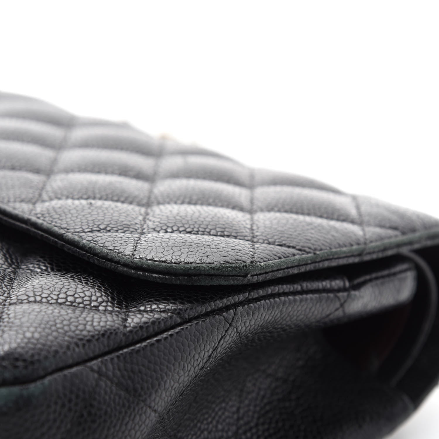 Chanel Caviar Quilted Jumbo Double Flap Black 11 of 21