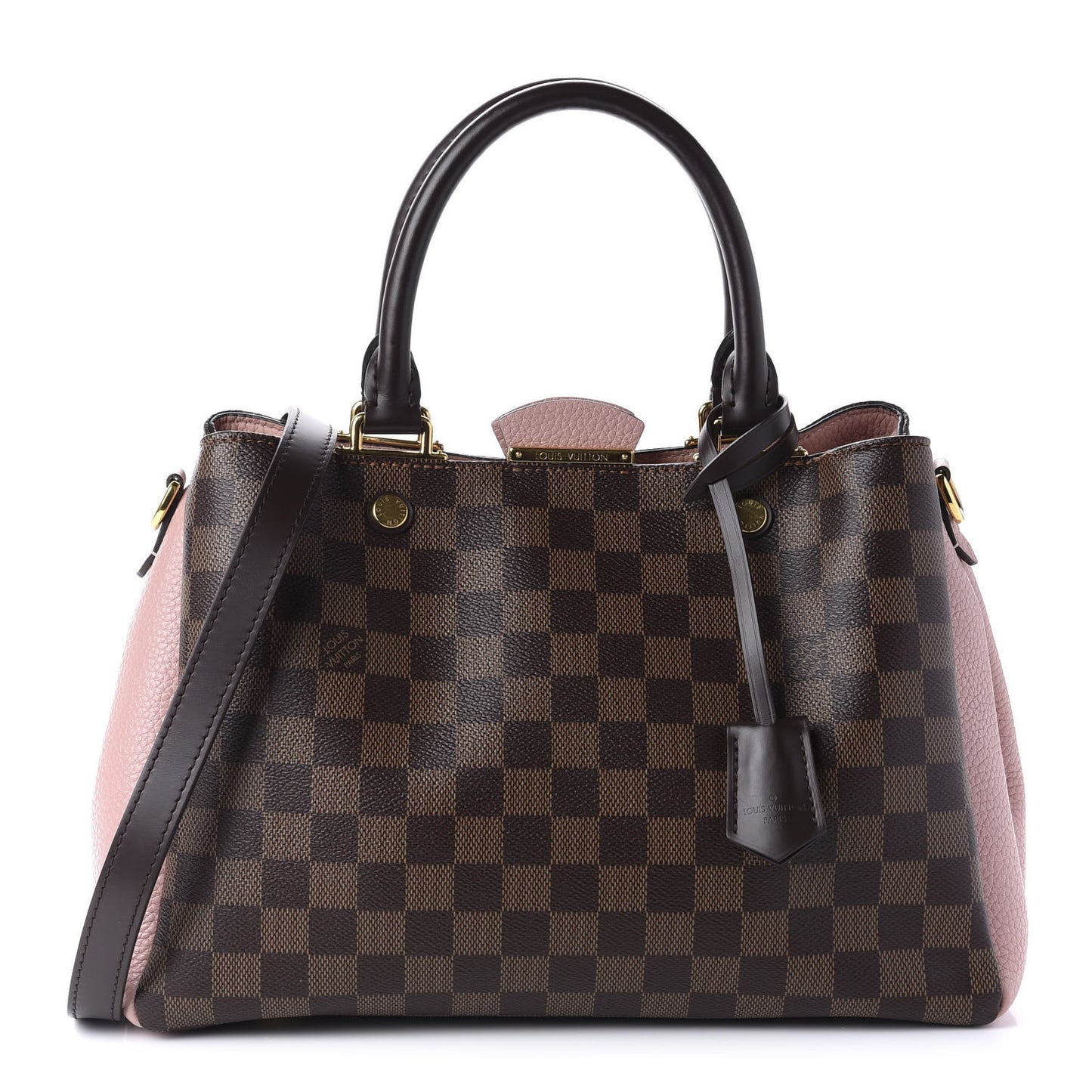 Damier Ebene Cuir Taurillon Brittany Magnolia