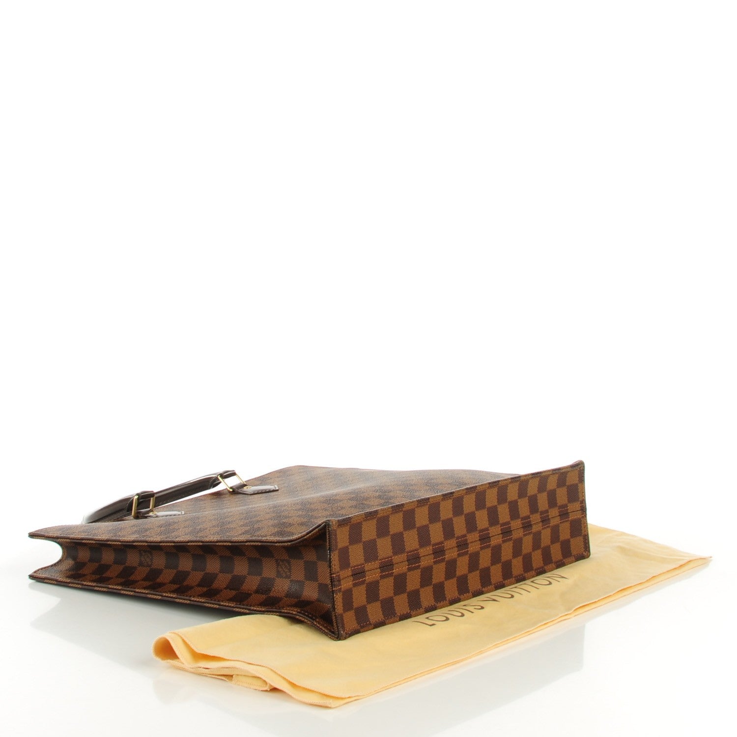 Louis Vuitton Damier Ebene Sac Plat 4 of 7