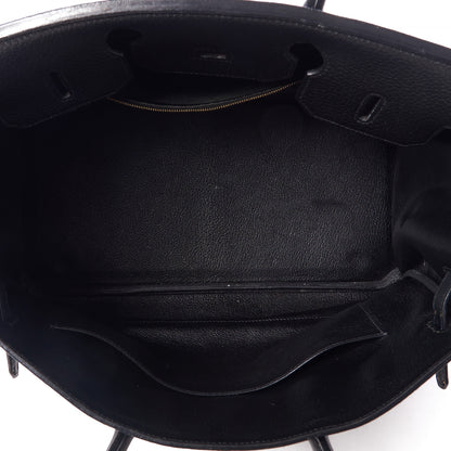 Hermes Fjord Birkin 35 Black 14 of 31
