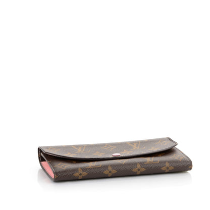 Louis Vuitton Monogram Emilie Wallet Rose Ballerine 5 of 8