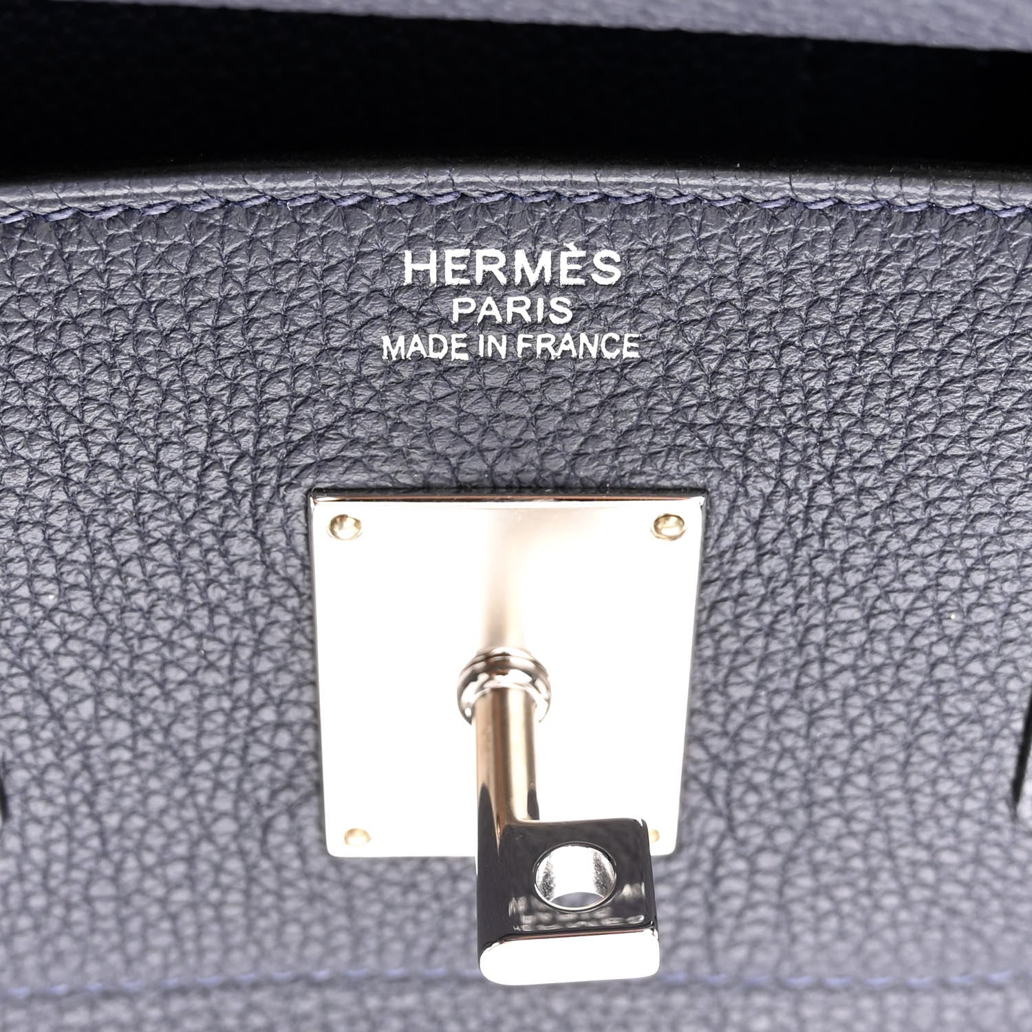 Hermes Togo HAC Birkin 40 Bleu Nuit 6 of 12