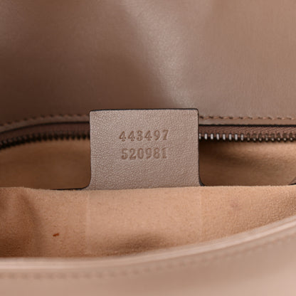 Gucci Calfskin Matelasse Small GG Marmont Shoulder Bag Porcelain Rose 8 of 15