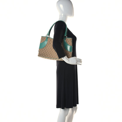 Gucci Monogram Shoulder Bag Turquoise 2 of 12