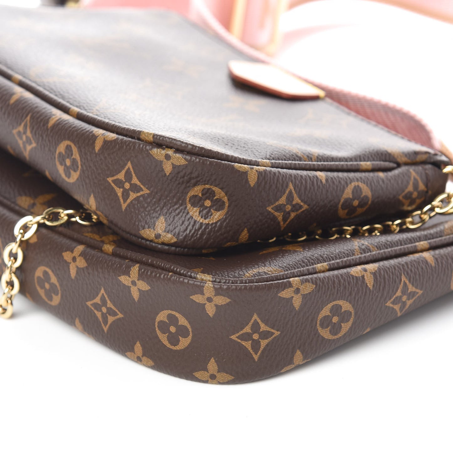 Monogram Multi Pochette Accessories Rose Clair