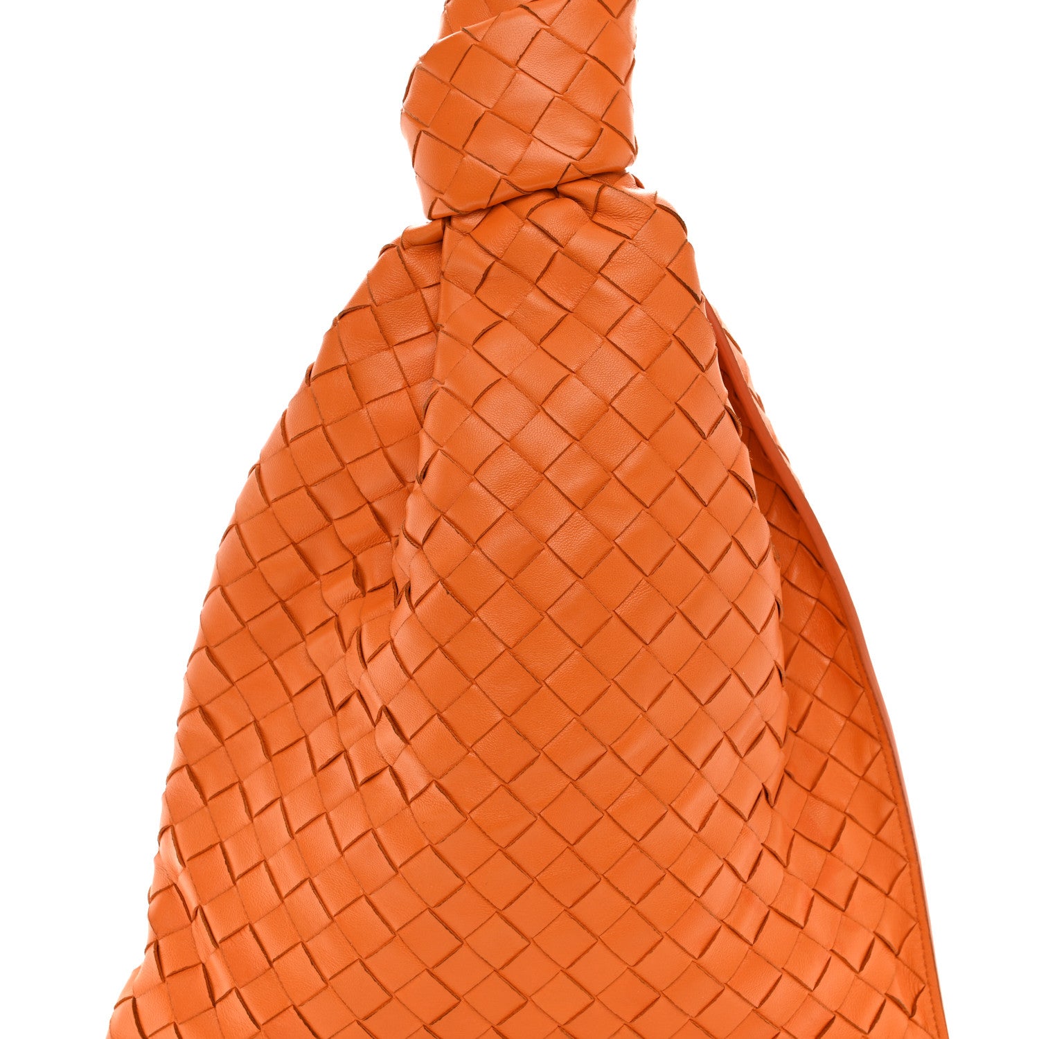 Bottega Veneta Nappa Intrecciato BV Twist Orange 8 of 12