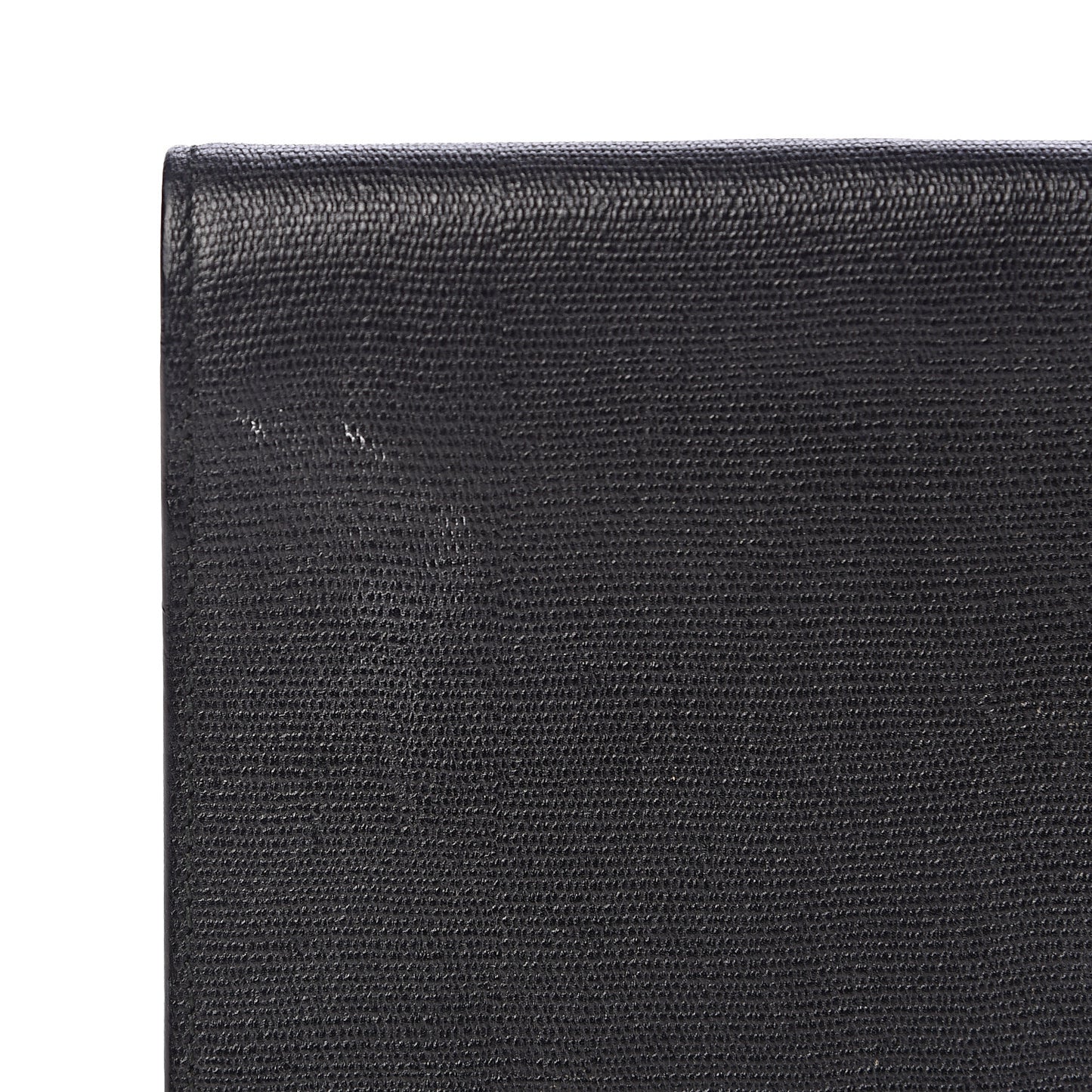 Textured Calfskin Y Ligne Clutch Black