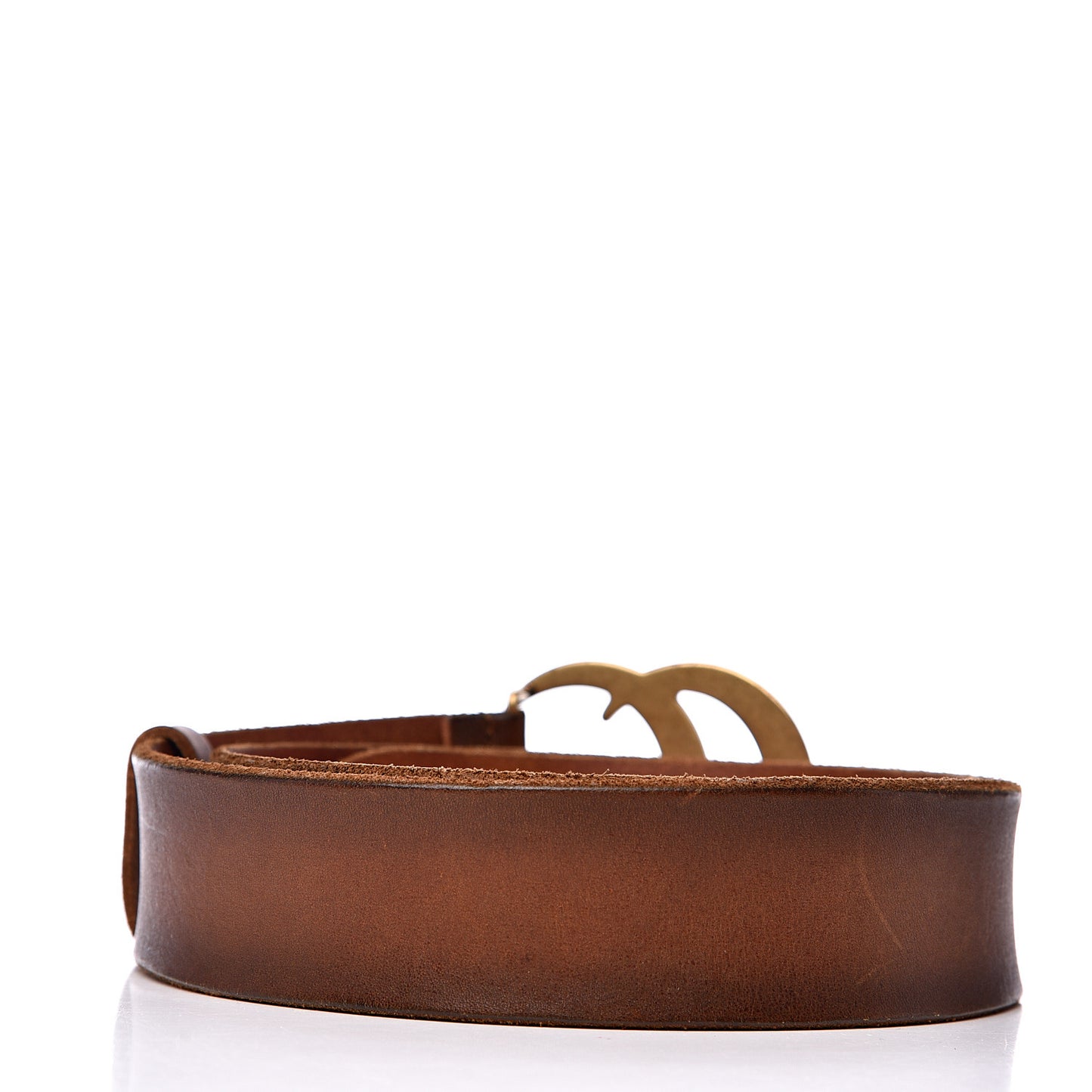 Faded Calfskin Double G 40mm Belt 85 34 Cuir