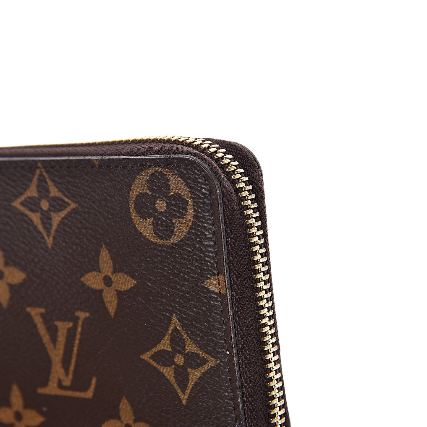 Monogram Clemence Wallet Rose Ballerine