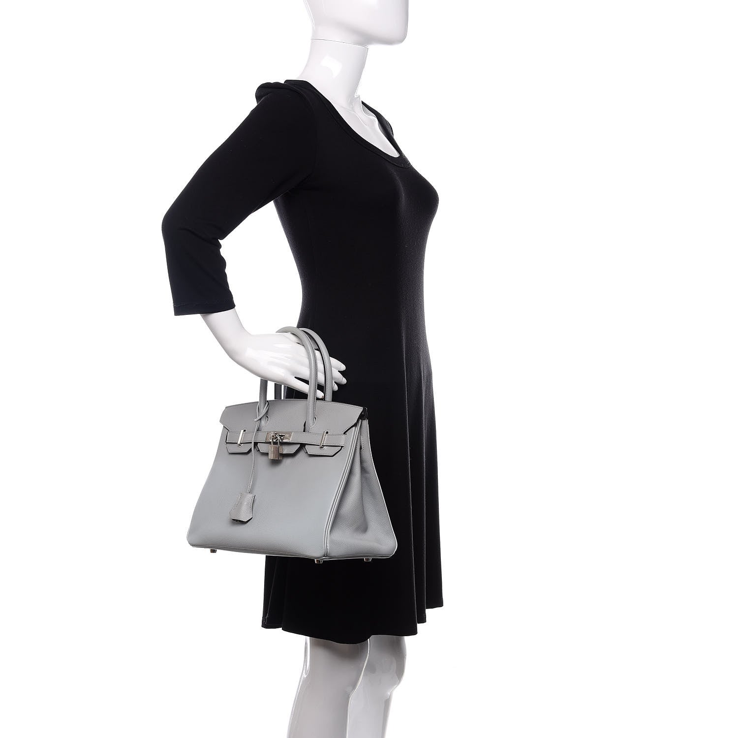 Hermes Epsom Birkin 30 Bleu Glacier 2 of 16