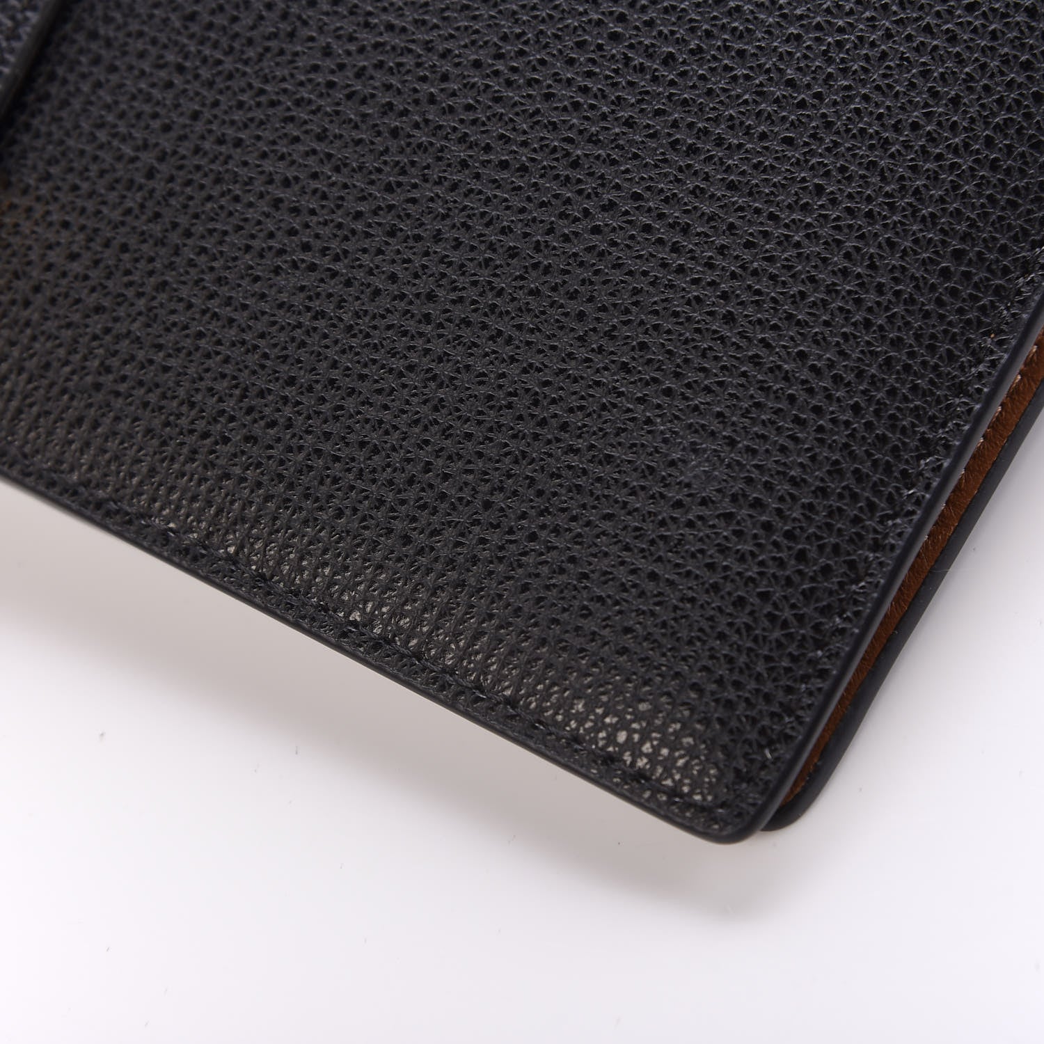 Mulberry Cross Grain Calfskin Tree Long Wallet Black 7 of 10
