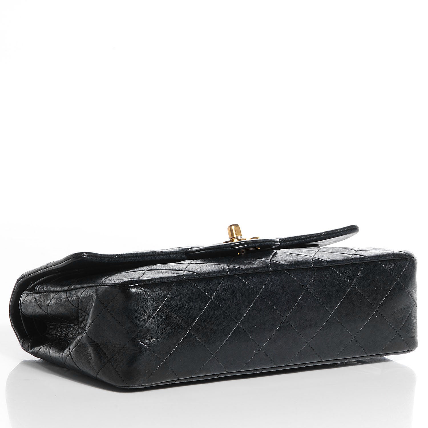 Chanel Lambskin Quilted Small Double Flap Black 4 of 9
