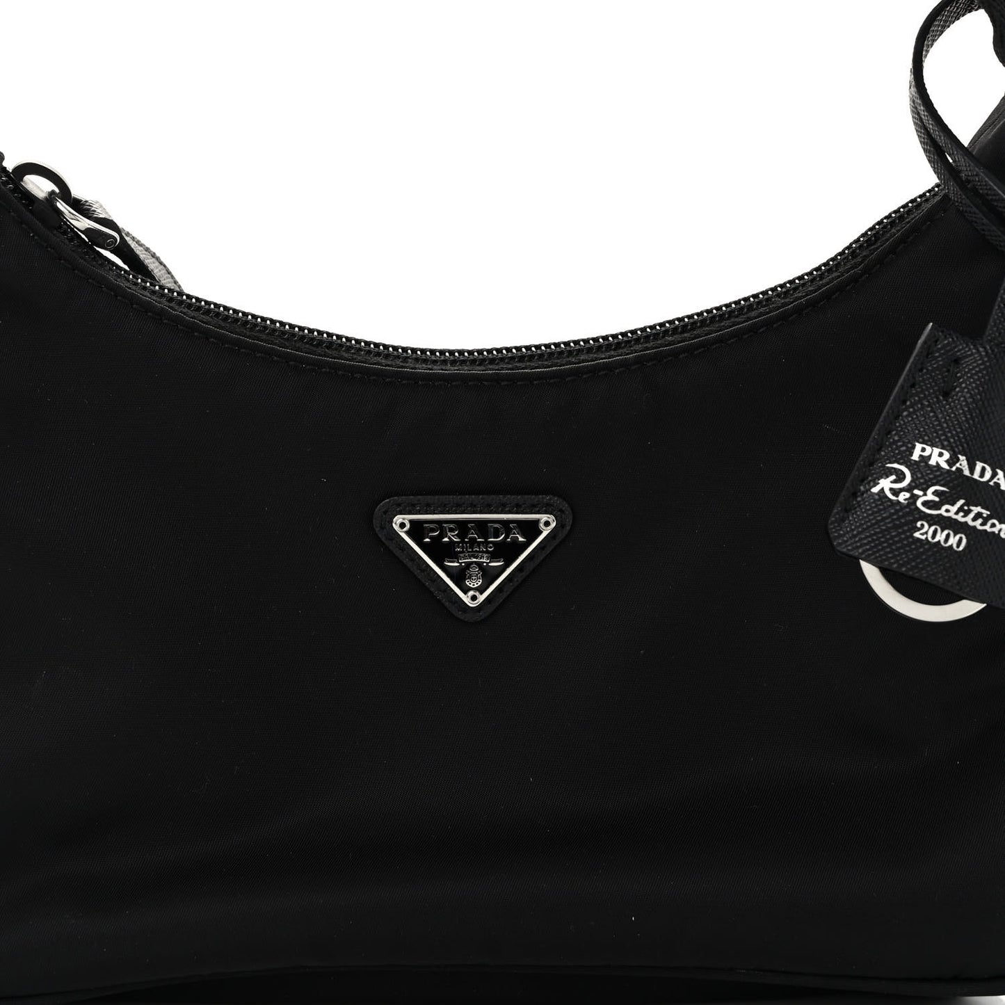 Tessuto Nylon Mini Re-Edition 2000 Bag Black