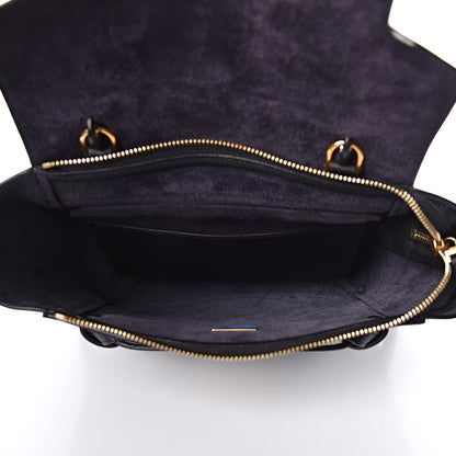 Celine Grained Calfskin Micro Belt Bag Black 5 of 12