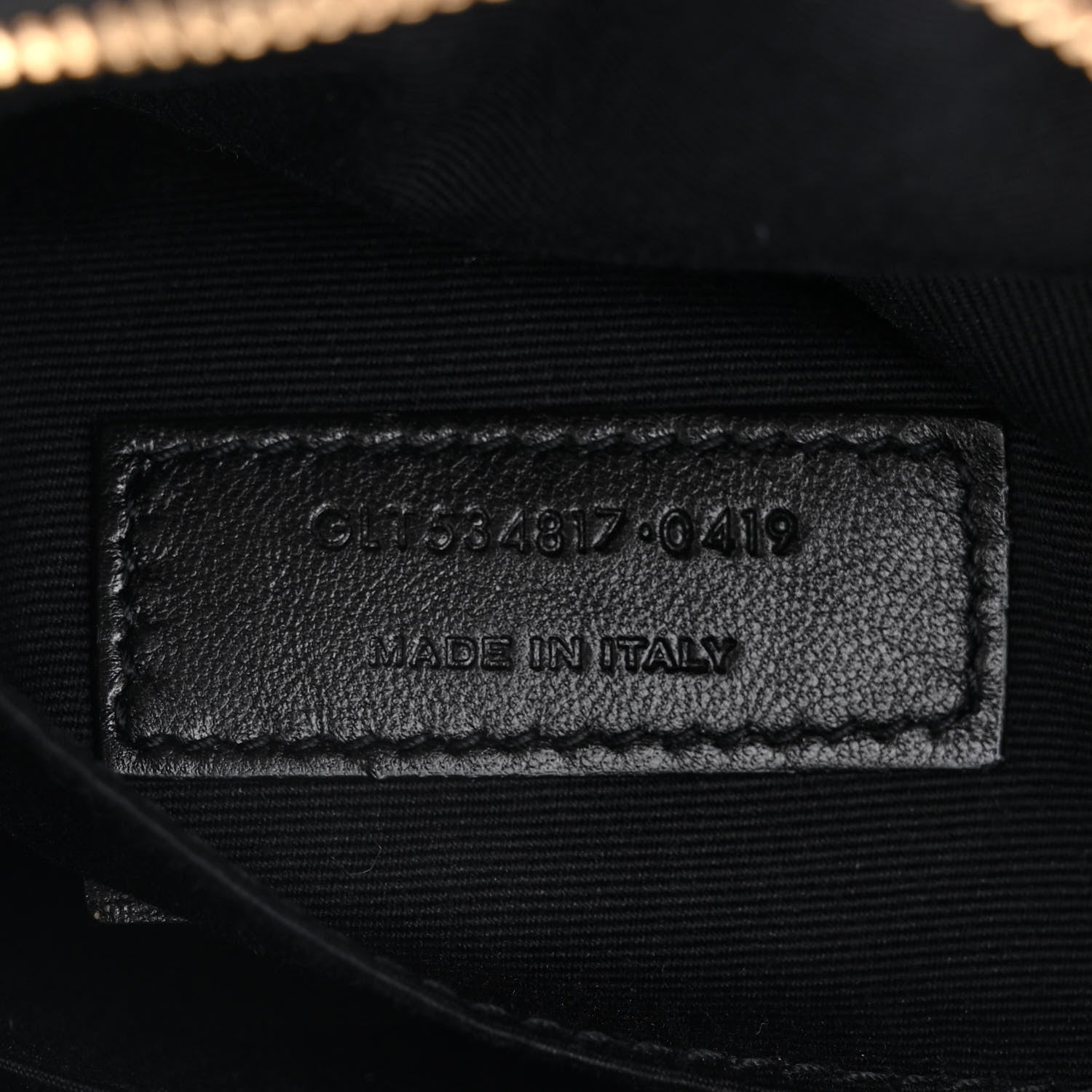 Saint Laurent Metallic Calfskin Matelasse Monogram Lou Belt Bag Vegas Pink 7 of 11