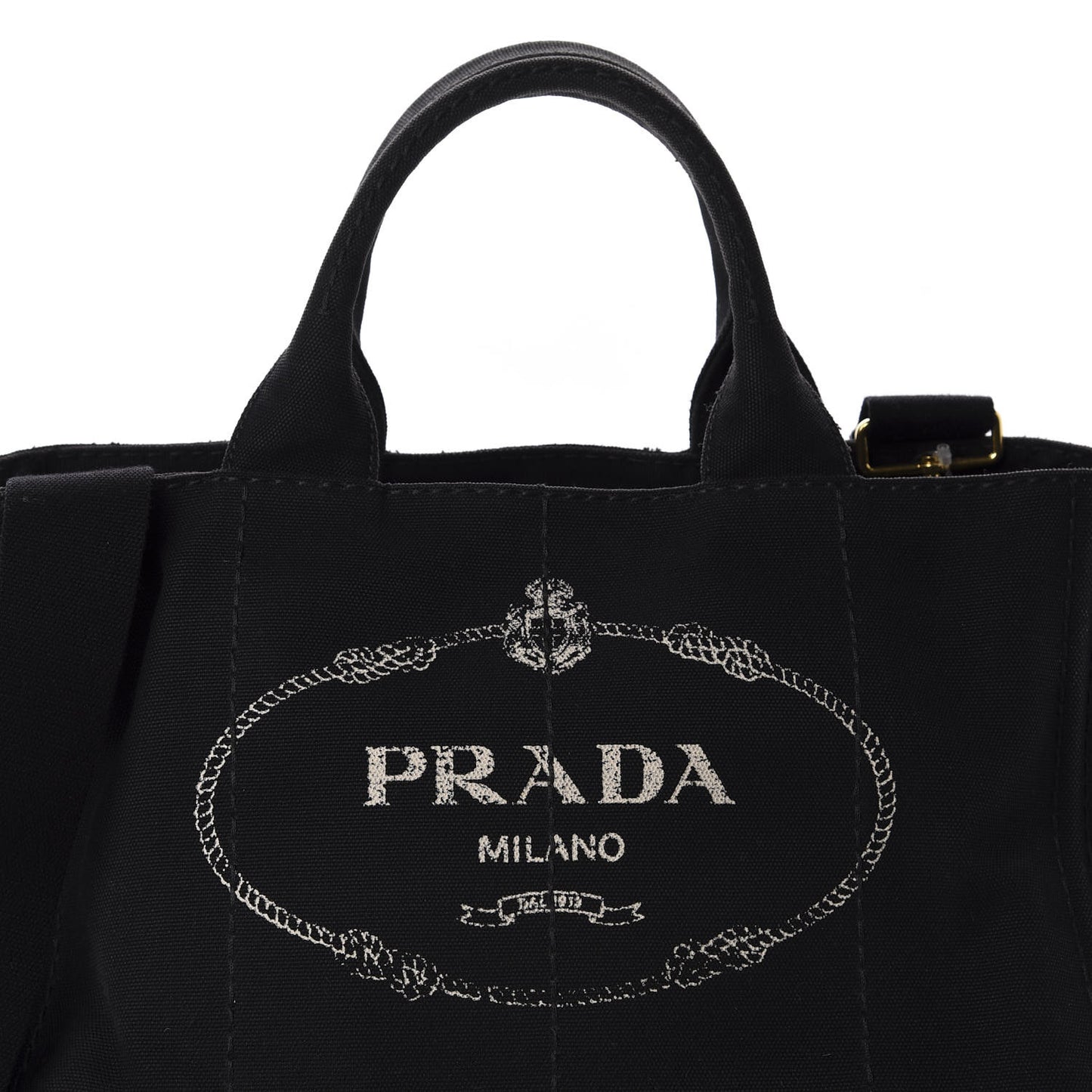Canapa Logo Tote Black