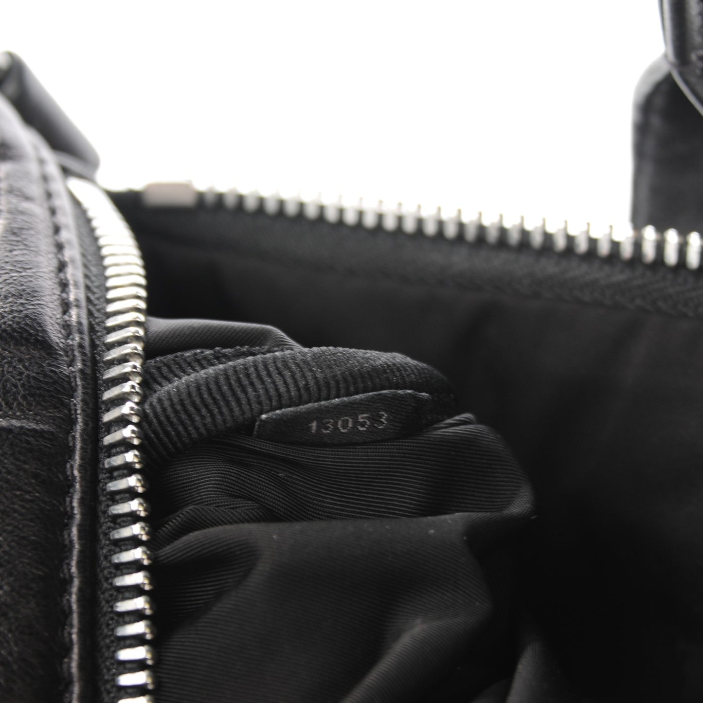 ALEXANDER WANG Neoprene Injected Lambskin Rocco Black Rhodium Hardware