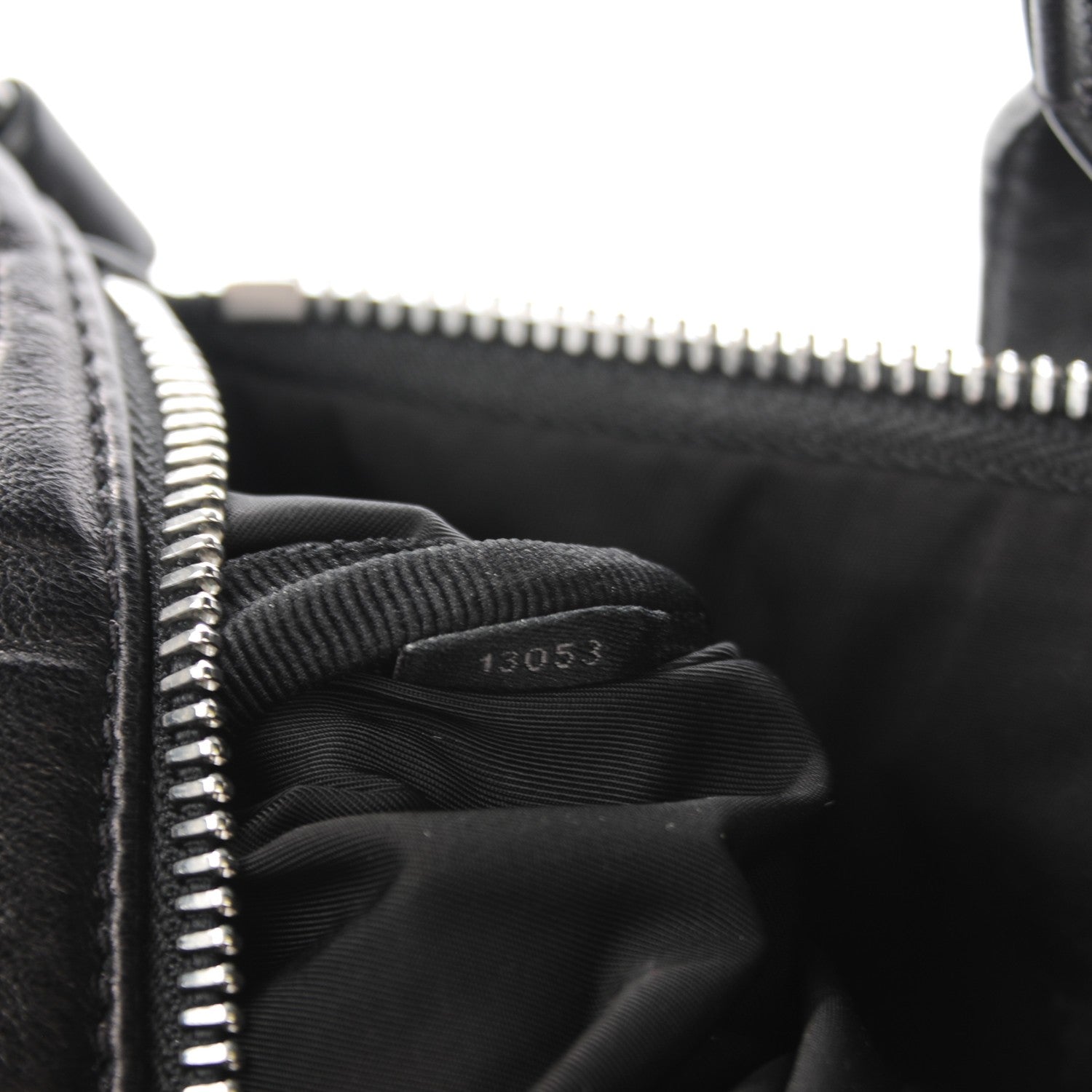 Alexander McQueen ALEXANDER WANG Neoprene Injected Lambskin Rocco Black Rhodium Hardware 8 of 8
