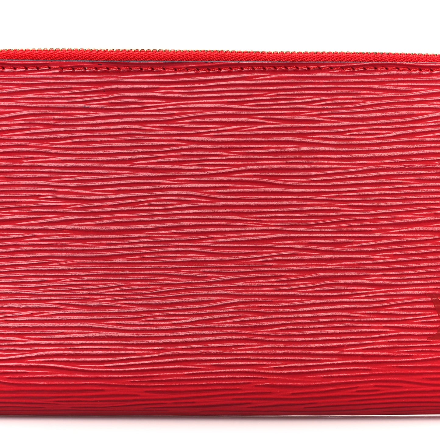 Epi Pochette Accessories 21 Castillan Red
