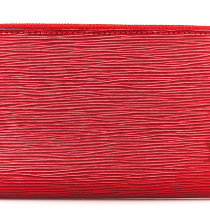 Louis Vuitton Epi Pochette Accessories 21 Castillan Red 14 of 19