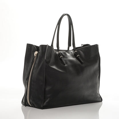 Balenciaga Supple Calfskin Papier A4 Zip Around Tote Black 3 of 6