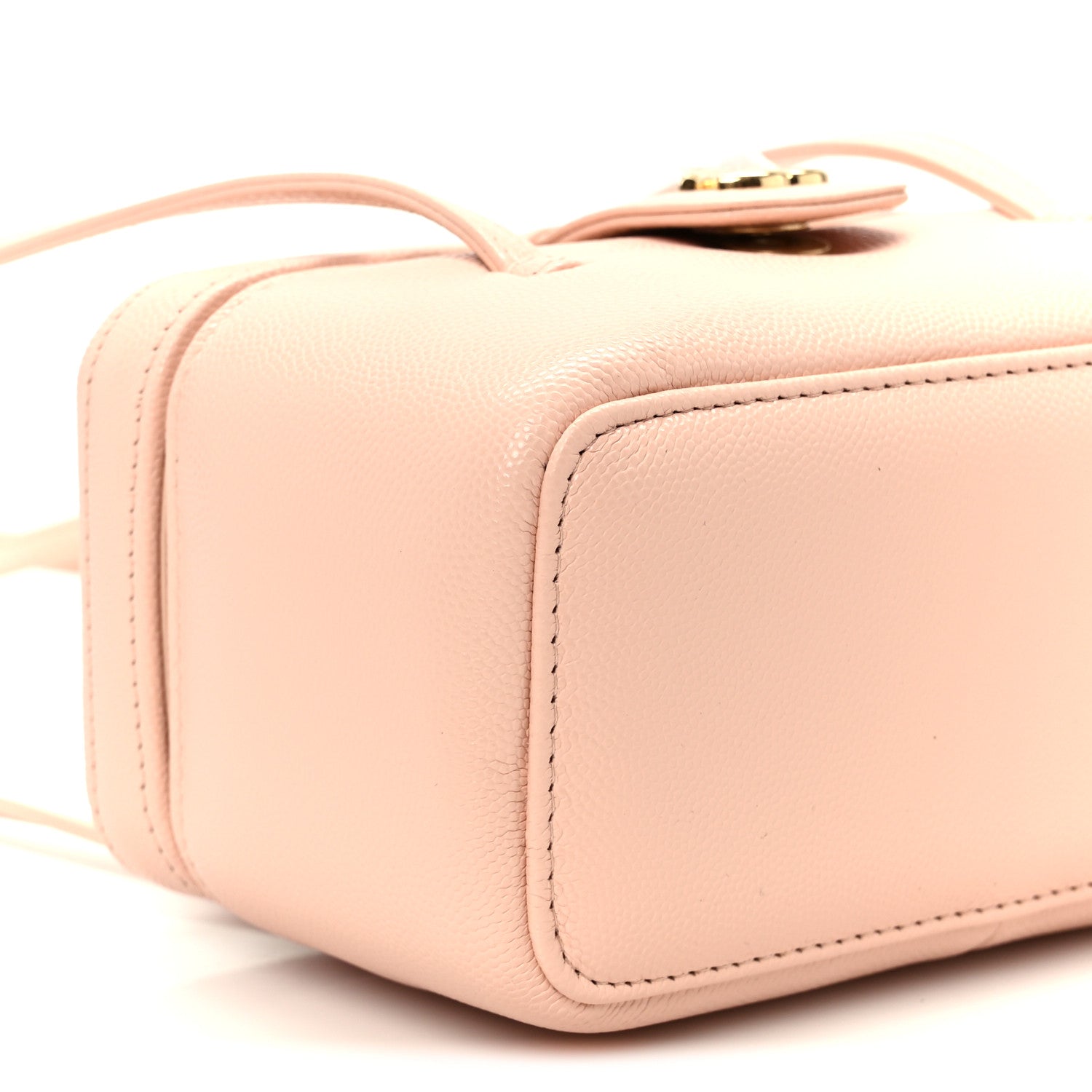 Chanel Shiny Caviar Preppy Coco Long Vanity With Strap Light Pink 9 of 12